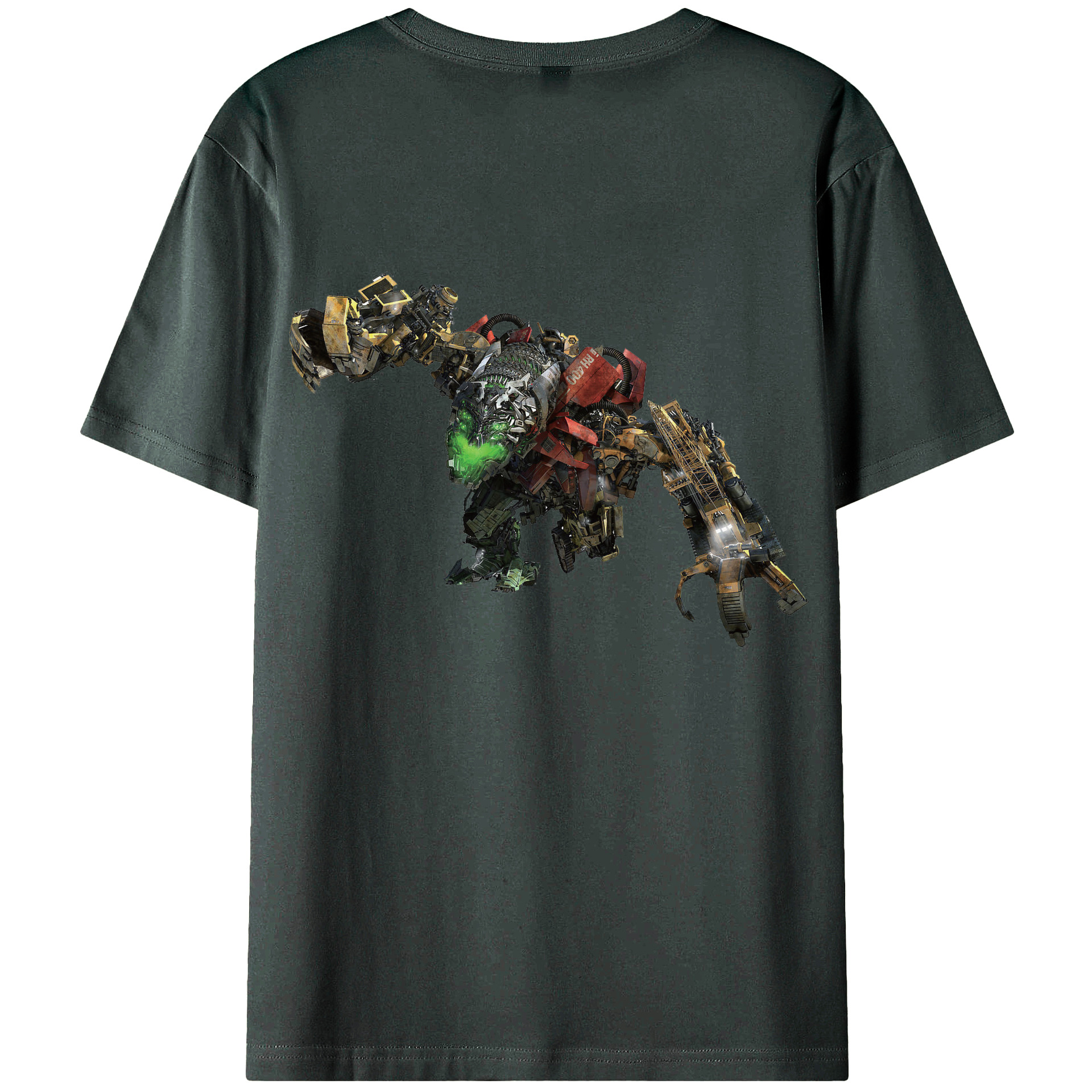（画像用）  綿100％ メンズ半袖Tシャツ（バックプリント） 通気性